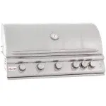 Blaze LTE 40-Inch 5-Burner Built-in Natural Gas Grill with Rear Infrared Burner & Grill Lights - BLZ-5LTE-NG