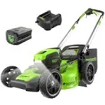 Greenworks Tools 80V 21" 4-in-1 Self-Propelled Lawn Mower