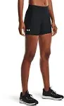 Women's Under Armour Heatgear Middy Shorts Medium Black/White