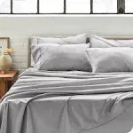 Bare Home Wholesale Bulk Pack Microfiber Pillowcases Hypoallergenic - Standard - 4 Pack - Light Grey