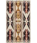 Pendleton Oversized Jacquard Towel - White Sands