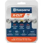 Genuine Husqvarna 597469556 16&#034; S93G 3/8&#034; MINI .050 56 CS X-Cut Saw Chain Loop