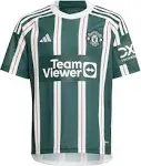 Adidas Manchester United 23/24 Away Jersey Youth (Green/White)