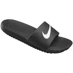 Nike Kawa Little/Big Kids' Slide Size 4Y (Black)