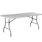 Costway 6' Folding Table Portable Plastic Indoor Outdoor Picnic Dining Camp Tables