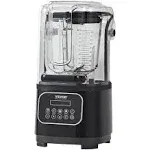 VEVOR Professional Blender with Shield, Commercial Countertop Blenders, 68 oz Jar Blender Combo, Stainless Steel 9 Speed & 5 Functions Blender, for