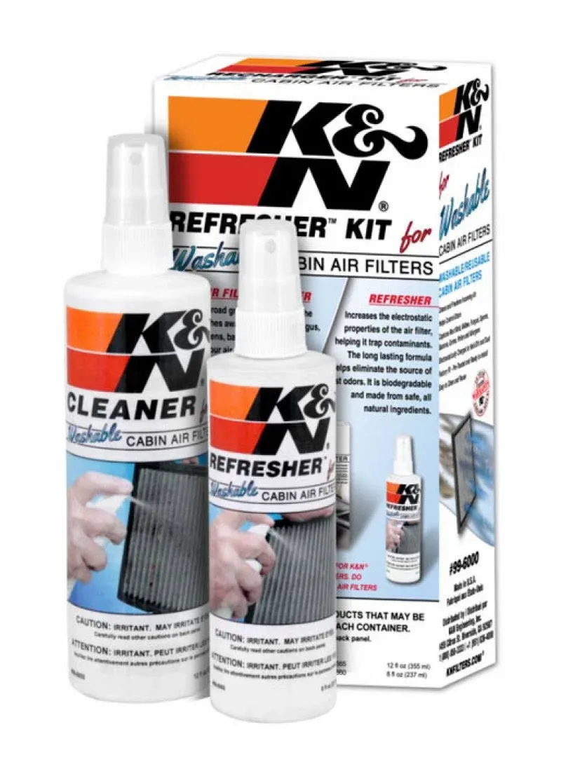 K&N Cabin Filter Cleaning Care Kit 99-6000