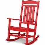 POLYWOOD Presidential Rocking Chair - Sunset Red