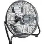 Comfort Zone 3-Speed HV Cradle Fan - Black - 12 inch