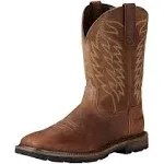 Ariat Men's Groundbreaker Work Boot - Wide Brown 10