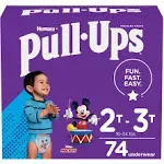 Pull Ups Learning Designs Boys' Training Pants, 2t-3t - 74 Count