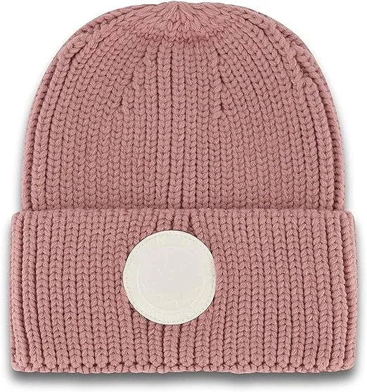 CANADA WEATHER GEAR Knitted Womens Hat - Single Winter Beanie One Size, Pink 