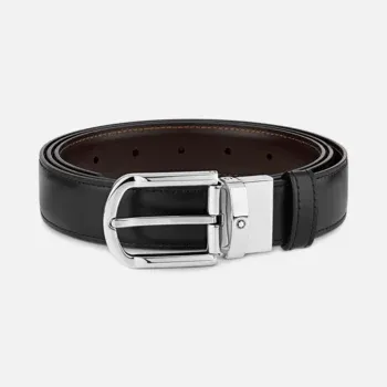 Montblanc 111080 Men's Reversible Leather Belt