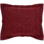 Jullian Collection Standard Sham in Burgundy - Better Trends - SHASP2127BU