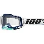 100% Racecraft 2 Goggles - Mission / Mirror Pink Lens