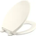 KOHLER K-4733-RL GLENBURY 18 3/4 INCH READY LATCH QUIET-CLOSE ELONGATED TOILET SEAT