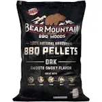 Bear Mountain Oak Cooking Pellets 20lb Bag Smooth Smoky Flavor BBQ Smoker