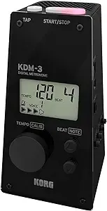 Korg KDM-3 Digital Metronome (Black)