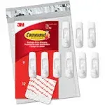 Command Medium Utility Value Pack 9 Hooks And 12 Strips GP001-9NA