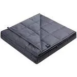 ZonLi Weighted Blanket (60&#039;&#039;x80&#039;&#039;, 20lbs, Queen Size Dark Grey) for Adults an...