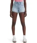 Levi's Women's 501 Original High Rise Denim Shorts in Micro Vibes - 30