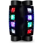 BETOPPER Spider Moving Head DJ Light - RGBW Beam Stage Lights - Sound Activated - DMX-512 Control - 2 Packs