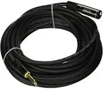 Monoprice XLR Male to 1/4inch TRS Male Cable