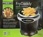 Presto FryDaddy Electric Deep Fryer