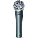 Shure Beta 58A Handheld Supercardioid Dynamic Microphone