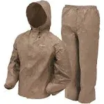 Frogg Toggs Men's Ultra Lite Rain Suit, Khaki, 2XL