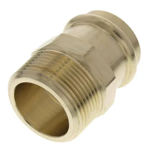 Viega 79260 ProPress Adapter Fitting 1-1/4&#034; x 1-1/4&#034; P x MPT Bronze Zero-Lead