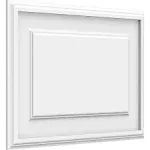 Legacy Raised Panel Decorative Wall Panel - 20"W x 14"H