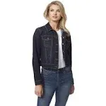 Jessica Simpson Women&#039;s Pixie Classic Feminine Fit Crop Jean Jacket