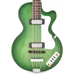 Hofner Ignition Series Club Bass Guitar Green Burst