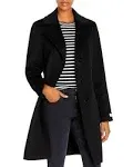 Calvin Klein Womens Wool Blend Coat