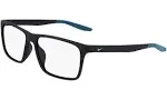 Nike 7116 Eyeglasses - 011 Matte Black/Space Blue