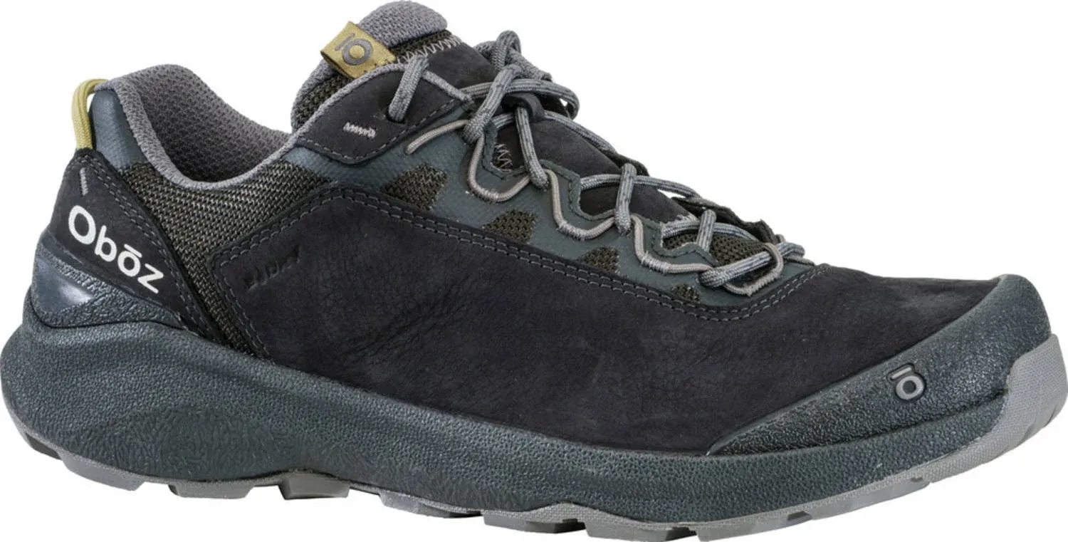 Oboz Men's Cottonwood Low B-Dry Hiking Shoes Black 9