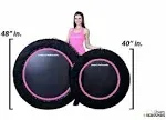 Leaps & Rebounds 40" Mini Fitness Trampoline & Rebounder