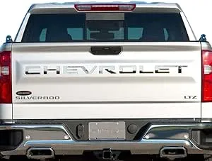 Putco 55550GM Chevrolet Silverado 1500 - Stainless Steel Tailgate Letters Chevrolet