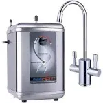 Ready Hot 200 Instant Hot Water Tank, 2-Handle Polished Chrome Faucet