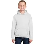 Gildan Youth Heavy Blend 8 oz. 50/50 Hood - G185B - White - L