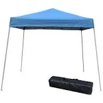 040000003 Slant Leg Canopy, 10&#039; x 10&#039;, Blue-No Sidewall