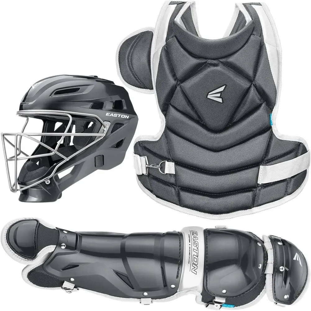 Easton Jen Schro The Fundamental Catcher's Box Set White / Small