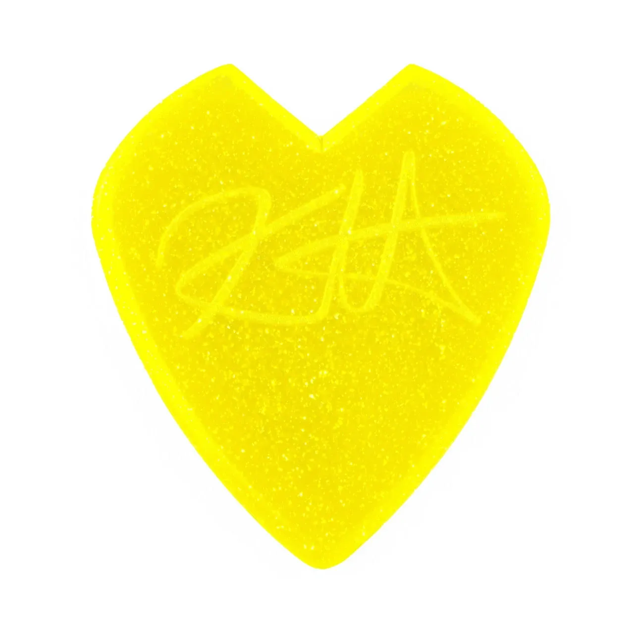 Dunlop Kirk Hammett Jazz III Yellow Glitter Guitar Picks