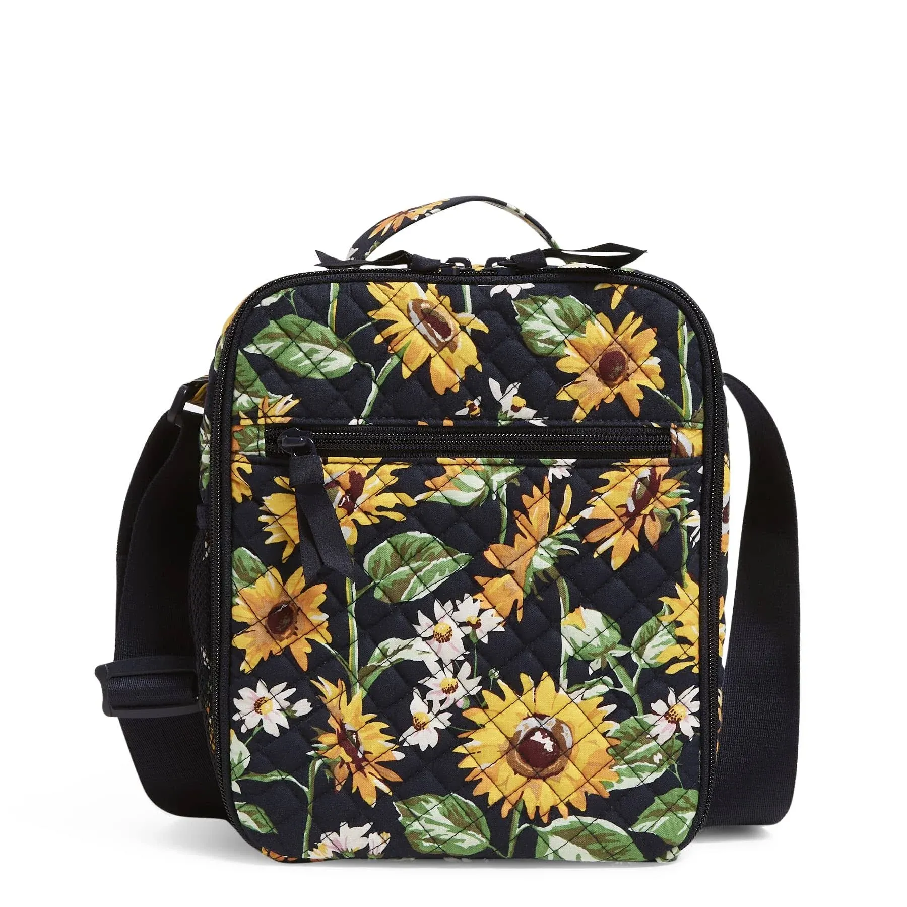 Vera Bradley Women's Cotton Deluxe Lunch Bunch Bag Sunflowers