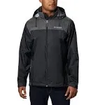 Columbia | Men&#039;s Big &amp; Tall Glennaker Lake Rain Jacket - Black, Grill | Realry