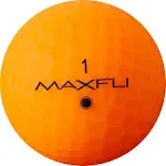 Maxfli Straightfli Matte Orange Golf Balls