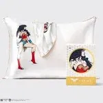 Wonder Woman x kitsch Satin Pillowcase- Believe In Wonder