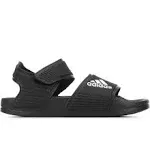 Adidas Kids' Adilette Sandals, Black/White/Black