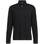 "Adidas Men's 3-Stripes Quarter Zip Golf Pullover"